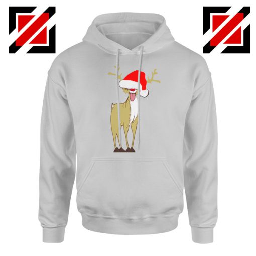 Funny Naughty Reindeer Hoodie