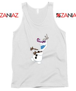 Olaf I'm On a Mission Tank Top Disney's Frozen Tank Top Size S-3XL White