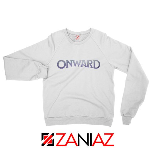 Onward Logo Sweatshirt Disney Film Best Sweatshirt Size S-2XL White