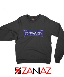 Onward Movie Logo Black Sweatshirt