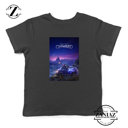 Onward Poster Youth Shirts Walt Disney Studio Kids Shirts Size S-XL