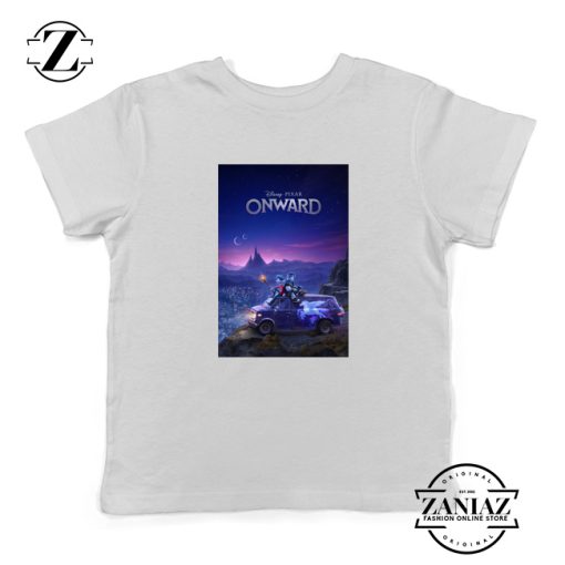 Onward Poster Youth Shirts Walt Disney Studio Kids Shirts Size S-XL White