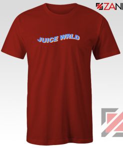 Rapper Artist T-Shirt Juice Wrld Singer Tee Shirt Size S-3XL Red