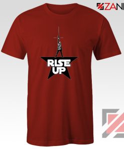 Rise Up T-Shirt Star Wars The Rise of Skywalker Tee Shirt Size S-3XL Red