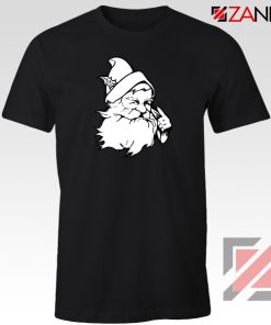 Santa Claus Face T-Shirt Funny Christmas Tee Shirt Size S-3XL Black