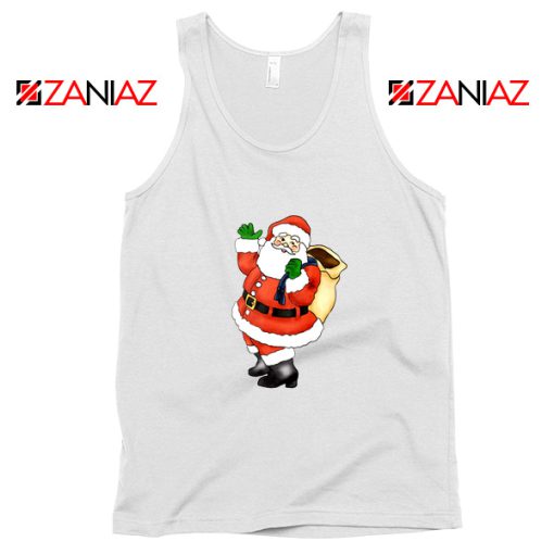 Santa Claus Waving Tank Top