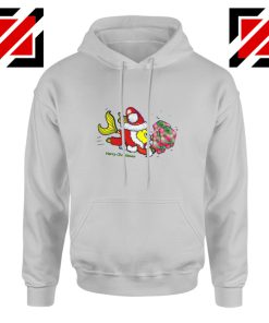 Funny Cute Christmas Santa Clause Fish Hoodie