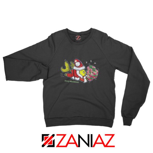 Santa Clause Fish Funny Sweatshirt