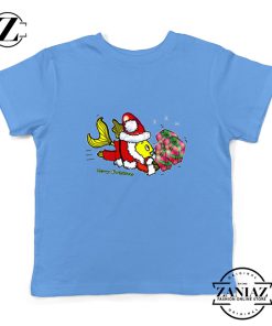 Santa Clause Fish Kids T-Shirt