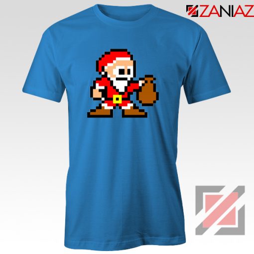 Santa Lego Tee Shirt Merry Christmas Best Tee Shirt Size S-3XL Blue