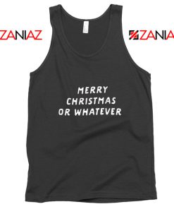 Sarcastic Christmas Tank Top Merry Christmas Tank Top Size S-3XL Black