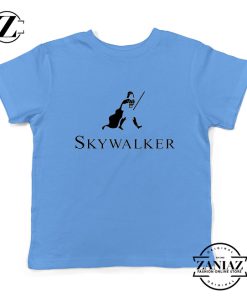 Skywalker Father Kids T-Shirt Star Wars Skywalker Youth Shirts Size S-XL Light Blue