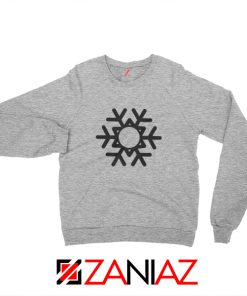 Winter Black Snowflake Sweatshirt