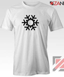 Snowflake Tee Shirt Ugly Christmas Gift T-Shirt Size S-3XL White