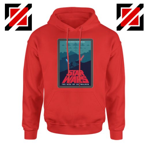 Star Wars Retro Hoodie The Rise Of Skywalker Hoodie Size S-2XL Red