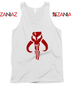 Star Wars Stormtrooper Tank Top Boba Fett Mandalorian Tank Top White