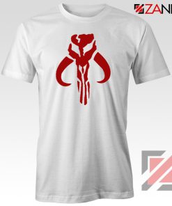 Star Wars Stormtrooper Tee Shirt Boba Fett Mandalorian T-Shirt White