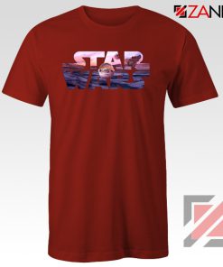 Star Wars The Child T-Shirt Star Wars Character Film Tee Shirt Size S-3XL Red