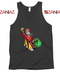 Superhero Super Santa Claus Funny Tank Top