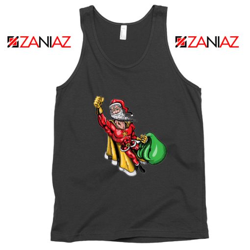 Superhero Super Santa Claus Funny Tank Top