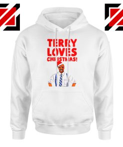 Terry Jeffords Christmas Hoodie Brooklyn Nine Nine Hoodie Size S-2XL White