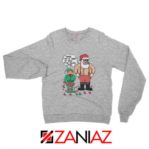 Santa Claus The Lump of Coal Sweatshirt