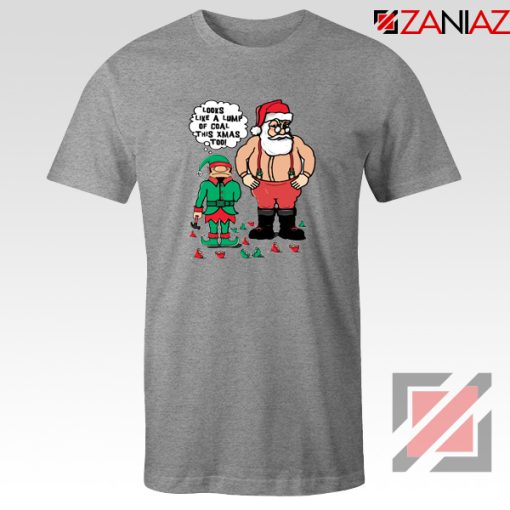 Santa Christmas Lump of Coal T-Shirt