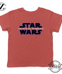 The Rise of Skywalker Movie Kids Shirts Star Wars Youth T-Shirt Red