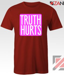 Truth Hurts Lyrics T-Shirt Lizzo Singer Woman Tee Shirt Size S-3XL Red