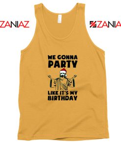 Meme We Gonna Party Christmas Tank Top