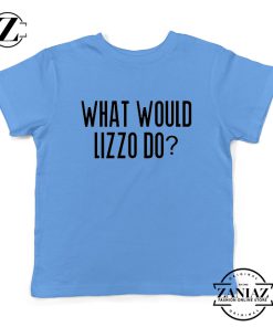 What Would Lizzo Do Kids Shirt American Singer Youth T-Shirt Size S-XL