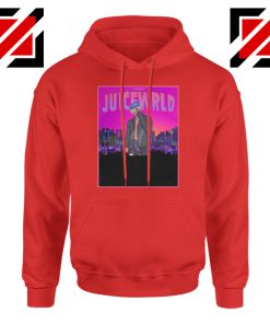 Wrld 999 Poster Hoodie Juice Rapper Hoodie Size S-2XL Red