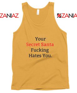 Your Secret Santa Tank Top Sarcastic Christmas Tank Top Size S-3XL Sunshine