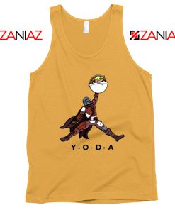 Air Jordan Tank Top Air Yoda The Mandalorian Tops S-3XL Sunshine