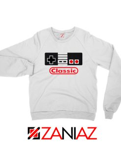 Arcade Game White Sweatshirt