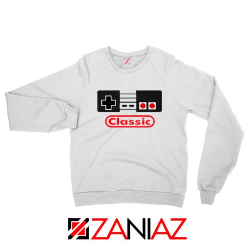 Arcade Game White Sweatshirt