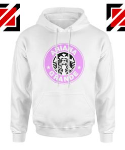 Ariana Grande Starbucks Hoodie Coffee Logo Hoodies S-2XL