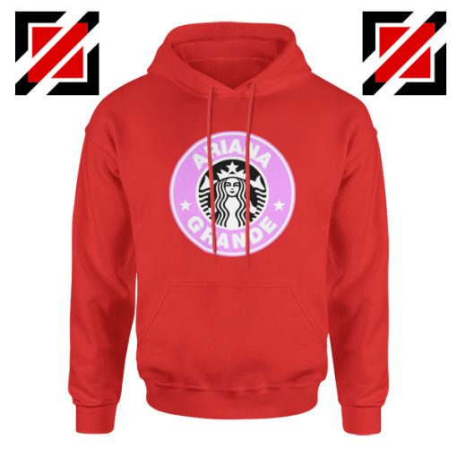 Ariana Grande Starbucks Red Hoodie