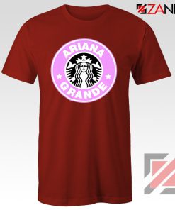 Ariana Grande Starbucks Red Tshirt