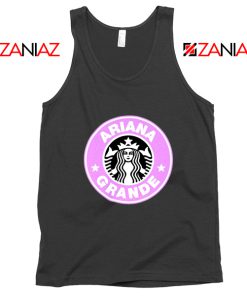 Ariana Grande Starbucks Tank Top Coffee Logo Tops S-3XL