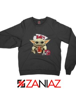 Baby Yoda Kansas City Chiefs Sweatshirt The Mandalorian Sweaters