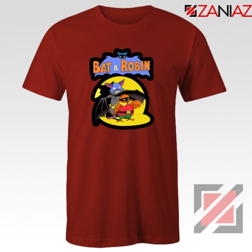 Bat and Robin Red Tshirt