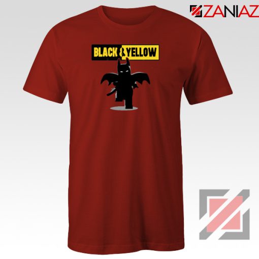 Batman Bat and Yellow Red Tshirt