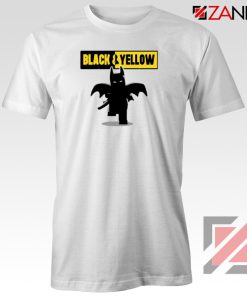 Batman Bat and Yellow White Tshirt