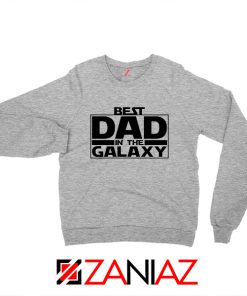 Best Dad In The Galaxy Sweatshirt Starwars Merch Sweater S-2XL