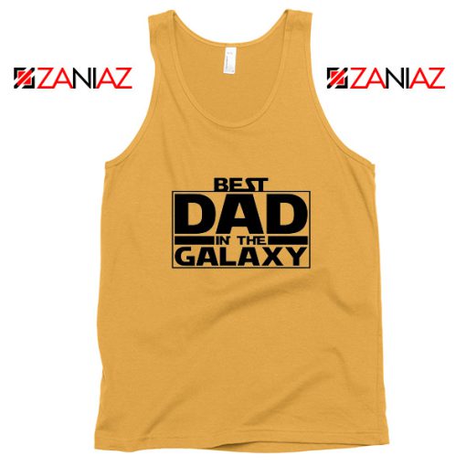 Best Dad In The Galaxy Tank Top Starwars Merch Tops S-3XL