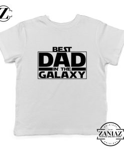 Best Dad In The Galaxy Kids T-Shirt