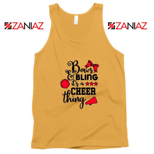 Buy Cheer Bling Tank Top Cheerleading Best Tank Top Size S-3XL Sunshine