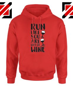 Buy Womens Running Hoodie Funny Gym Best Hoodie Size S-2XL Red