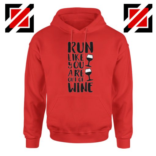 Buy Womens Running Hoodie Funny Gym Best Hoodie Size S-2XL Red